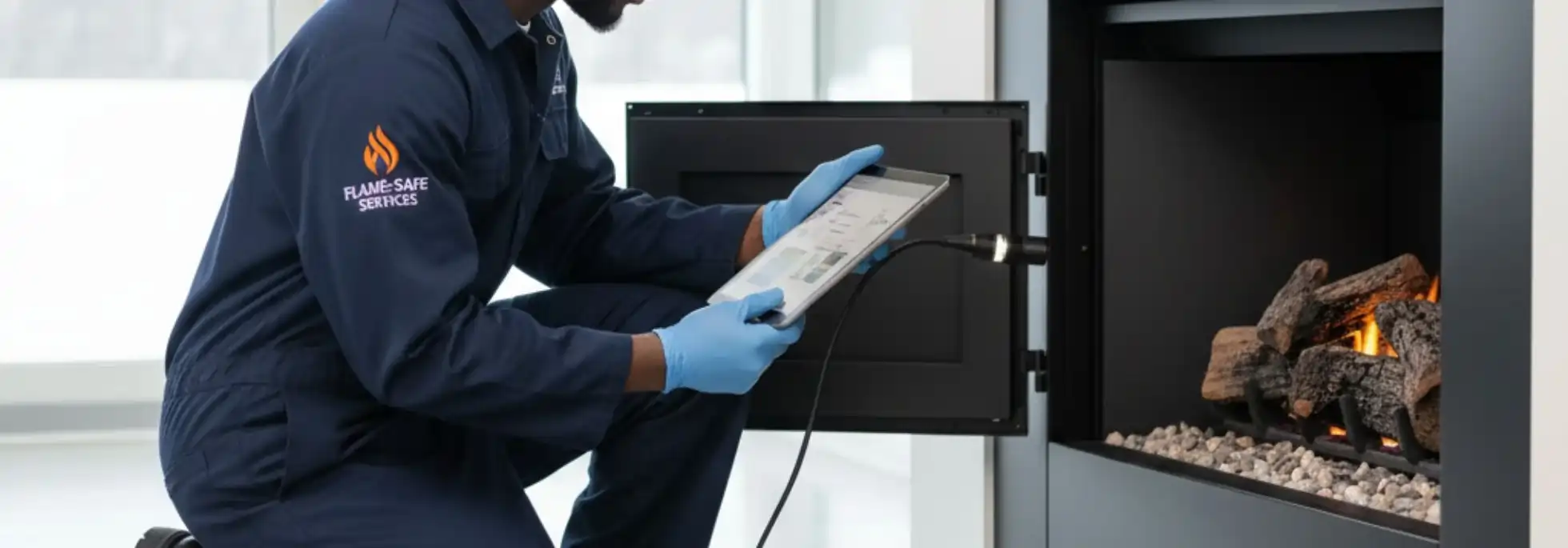  Gas Fireplace Inspection - HVAC St. Thomas