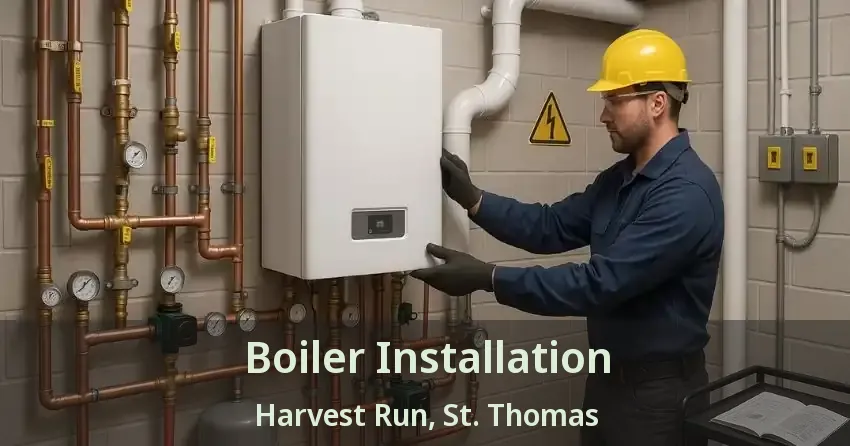 Boiler Installation Harvest Run, St. Thomas - ON