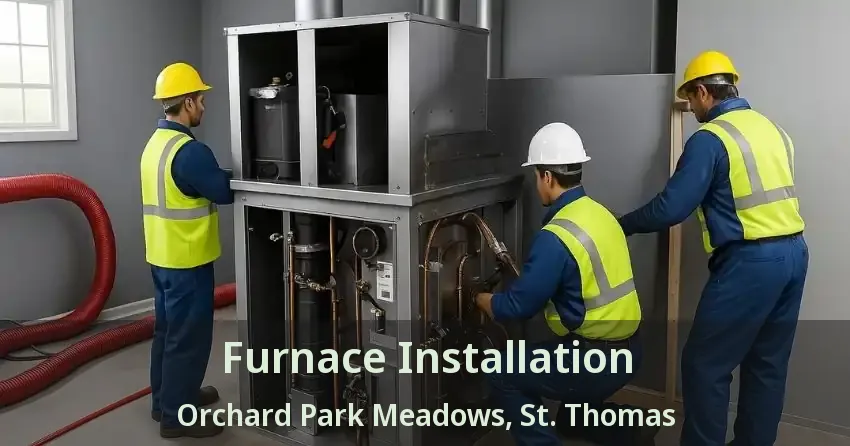 Furnace Installation Orchard Park Meadows, St. Thomas - ON