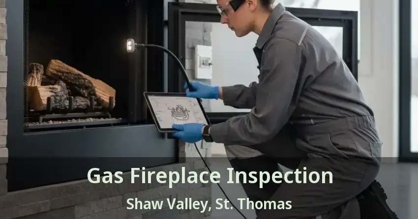 Gas Fireplace Inspection Shaw Valley, St. Thomas - ON