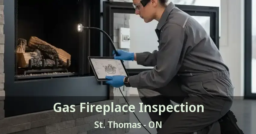 Gas Fireplace Inspection St. Thomas - ON