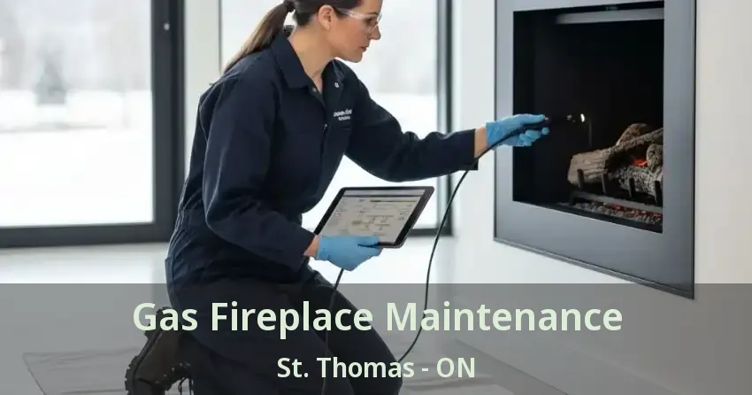 Gas Fireplace Maintenance St. Thomas - ON