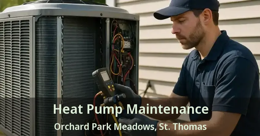 Heat Pump Maintenance Orchard Park Meadows, St. Thomas - ON
