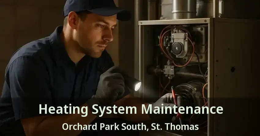 Heating System Maintenance Orchard Park South, St. Thomas - ON