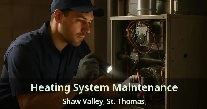 Heating System Maintenance Shaw Valley, St. Thomas - ON
