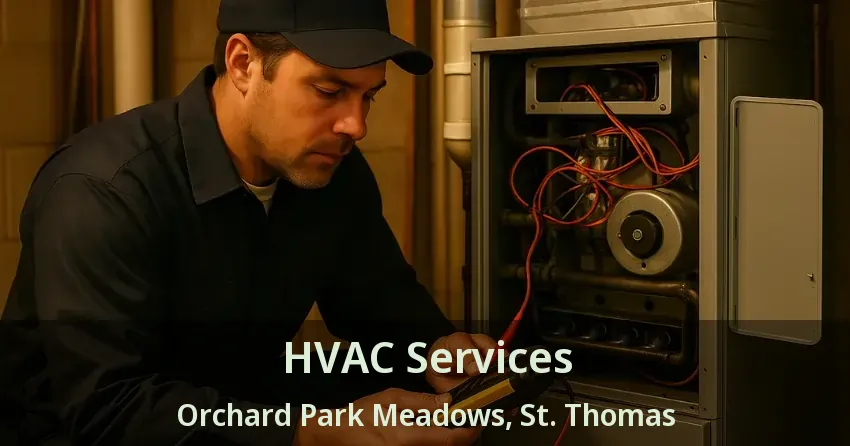 HVAC Services Orchard Park Meadows, St. Thomas - ON