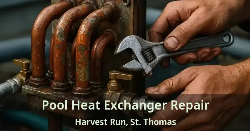 Pool Heat Exchanger Repair Harvest Run, St. Thomas - ON