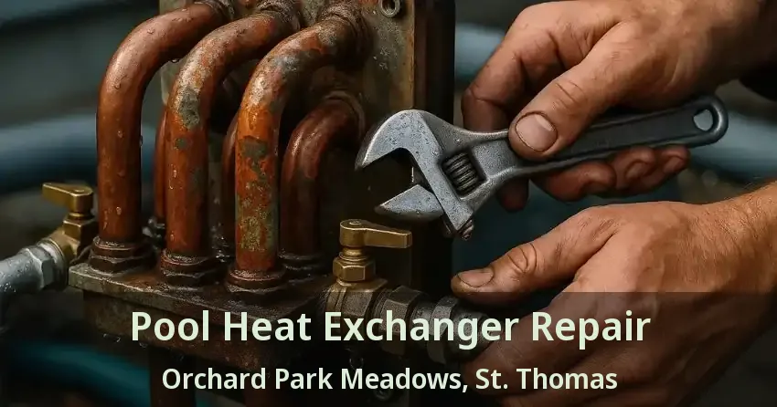 Pool Heat Exchanger Repair Orchard Park Meadows, St. Thomas - ON