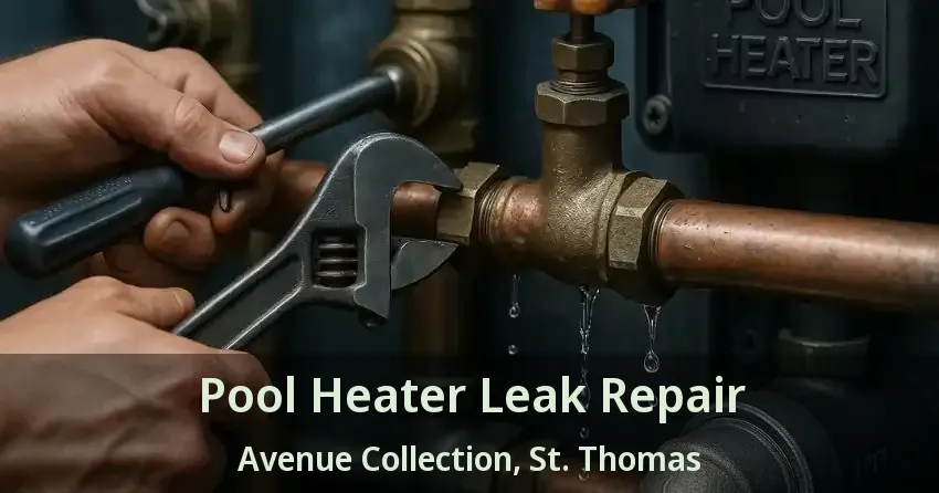 Pool Heater Leak Repair Avenue Collection, St. Thomas - ON