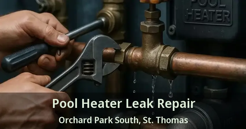 Pool Heater Leak Repair Orchard Park South, St. Thomas - ON